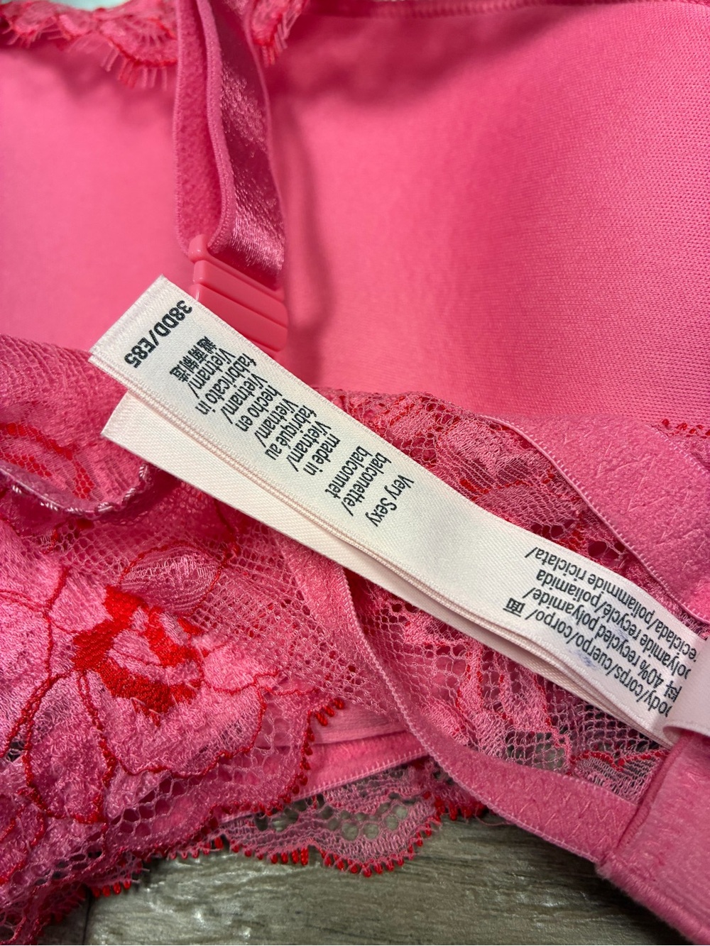 Victoria Secret 2 Bras Lace Balconette Underwired T Shirt Unlined Scoop - Picture 6 of 11
